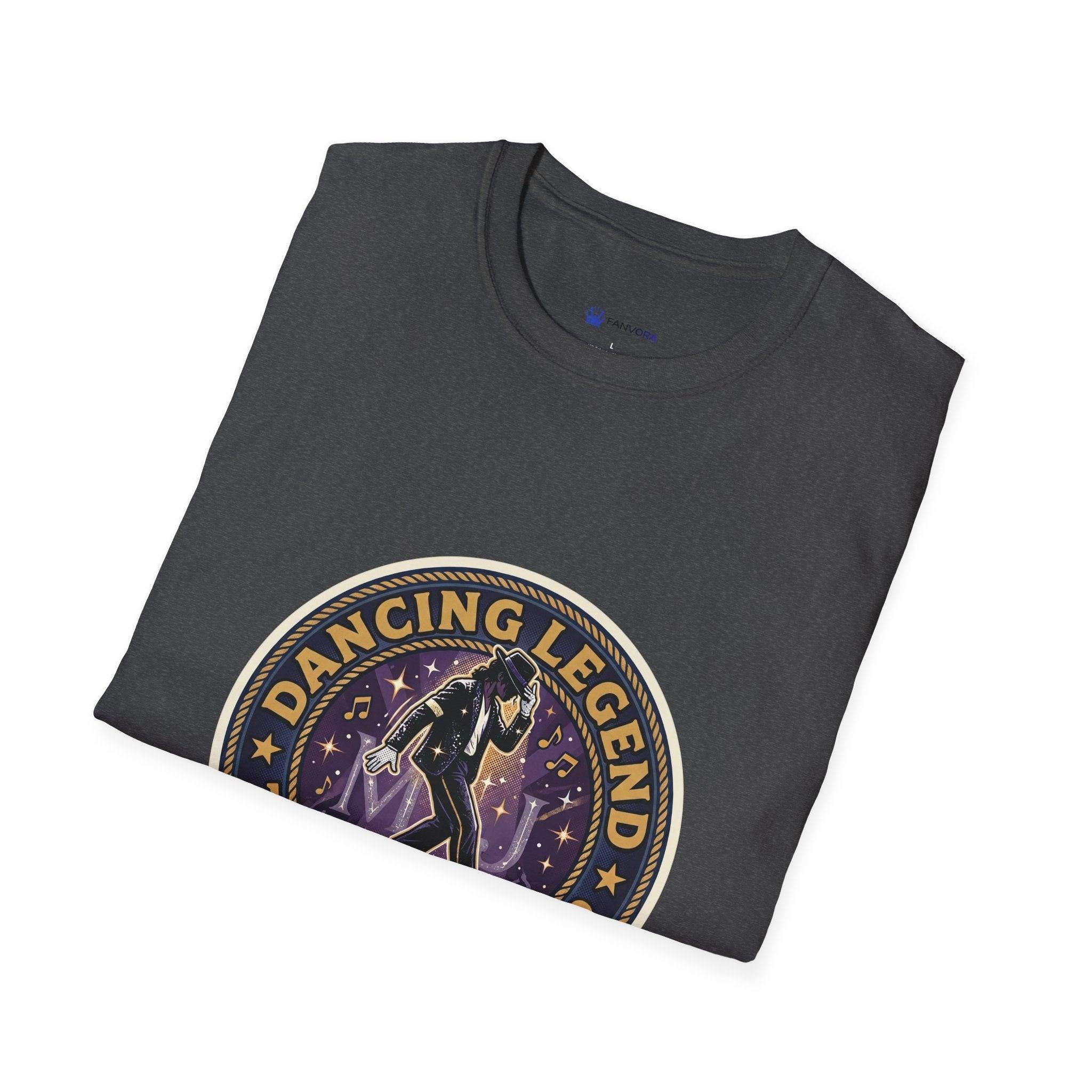 Dancing Legend T-Shirt — "The King of Pop" Retro Michael Tribute.