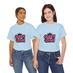 Queen of the Gym T-Shirt — Pink Crown Fitness Tee