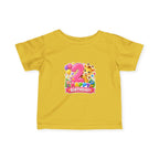 2nd Birthday Infant Tee - Cute Giraffe & Balloons Happy Birthday Shirt