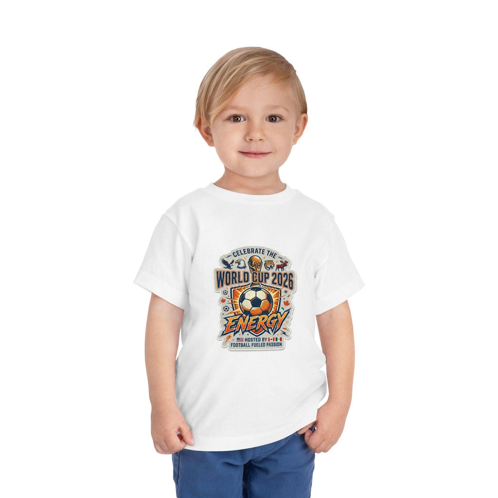 Toddler Tee - Portugal #7 Legend Footballer Fan Version - World Cup 2026 'Energy'.