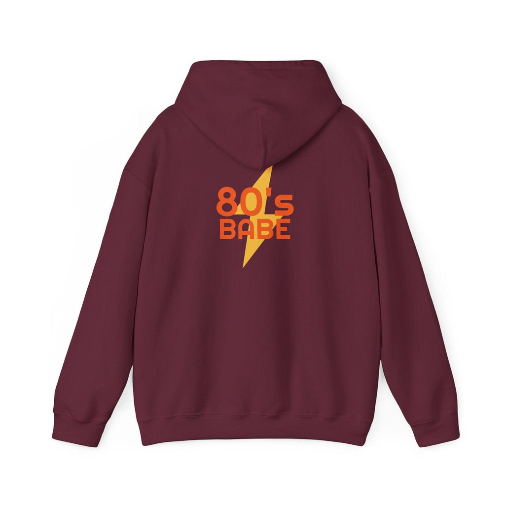 Made in the 80's Hoodie — Retro '80s Babe Vintage Graphic Sweatshirt.