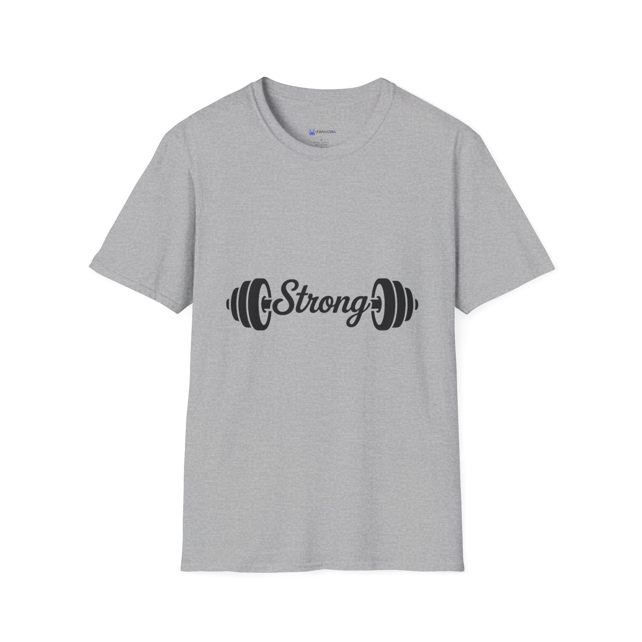Strong Barbell T-Shirt — Fitness Weightlifting Tee