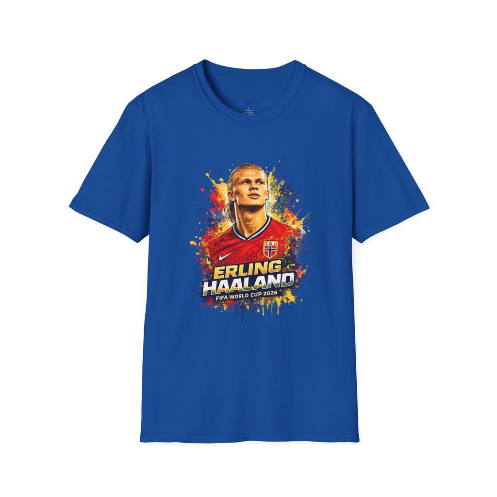 Norway legend Soccer T‑Shirt — Watercolor Portrait Football Tee