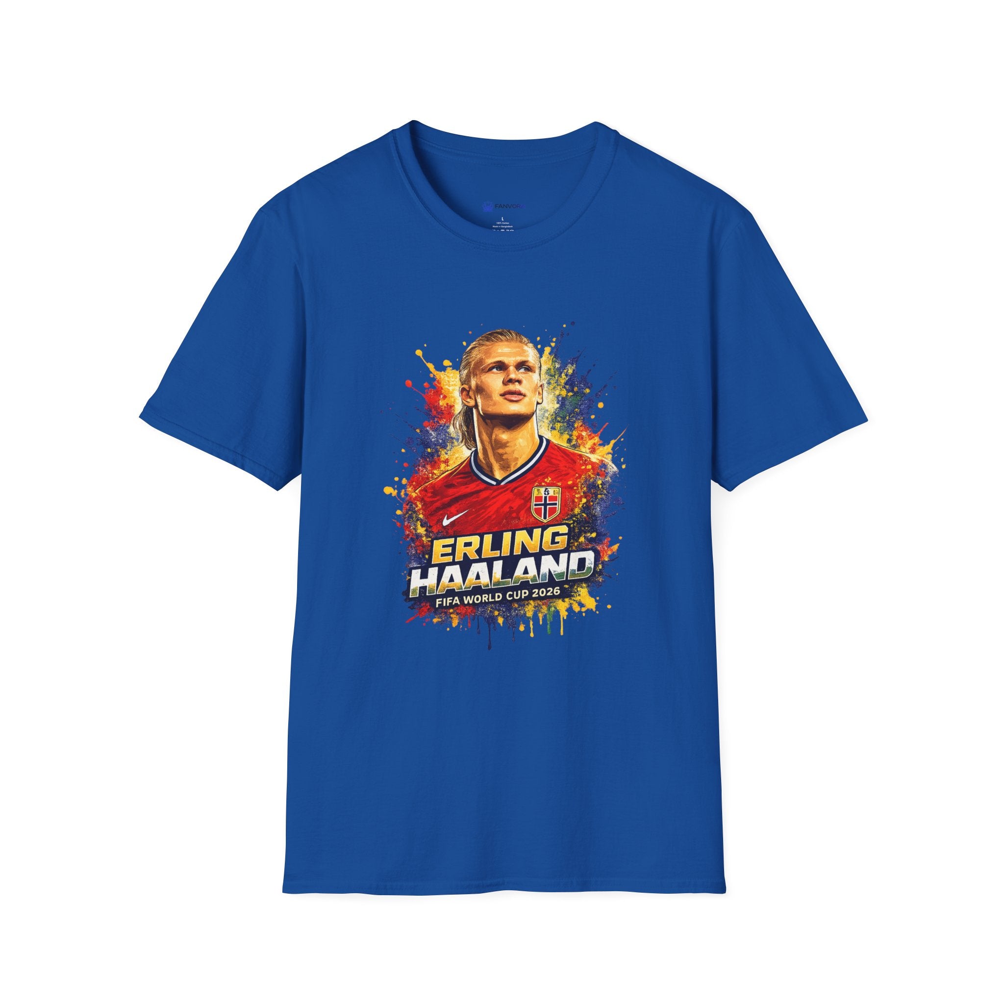 Norway legend Soccer T‑Shirt — Watercolor Portrait Football Tee
