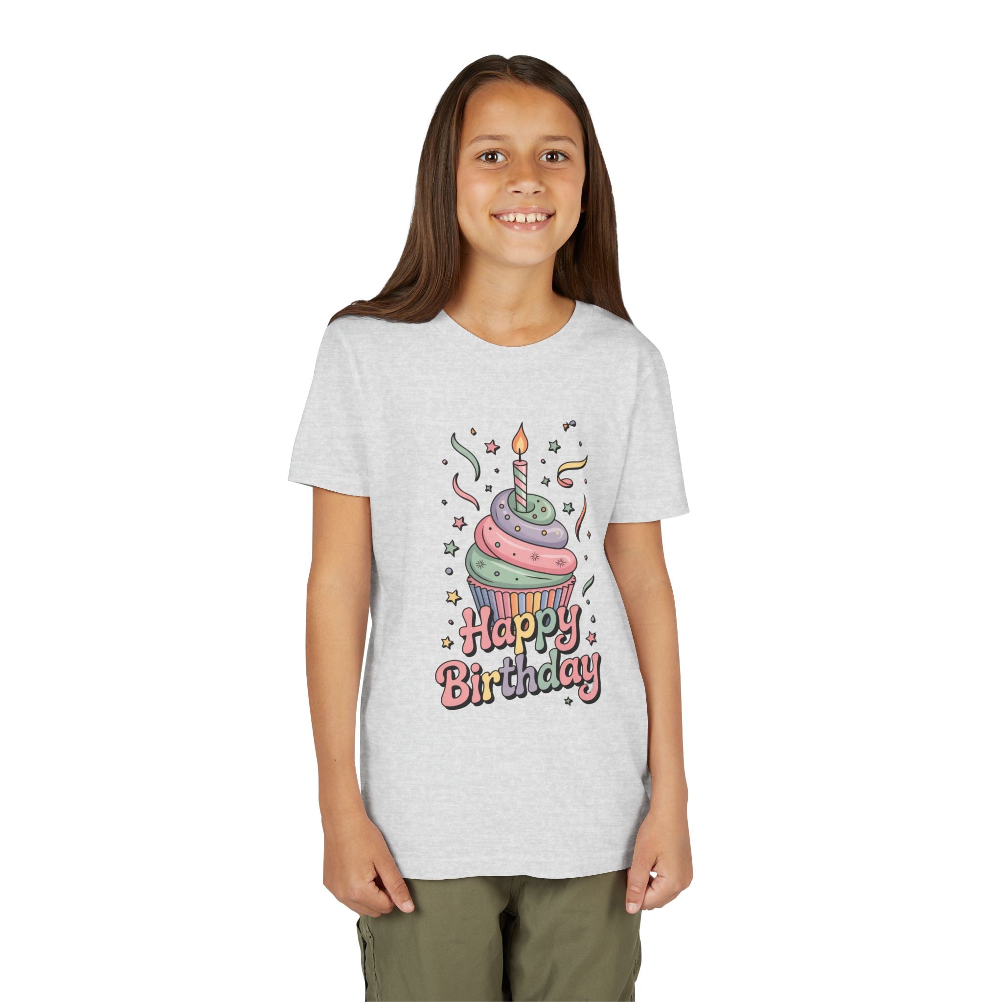 Kids "Happy Birthday" Cupcake Tee
