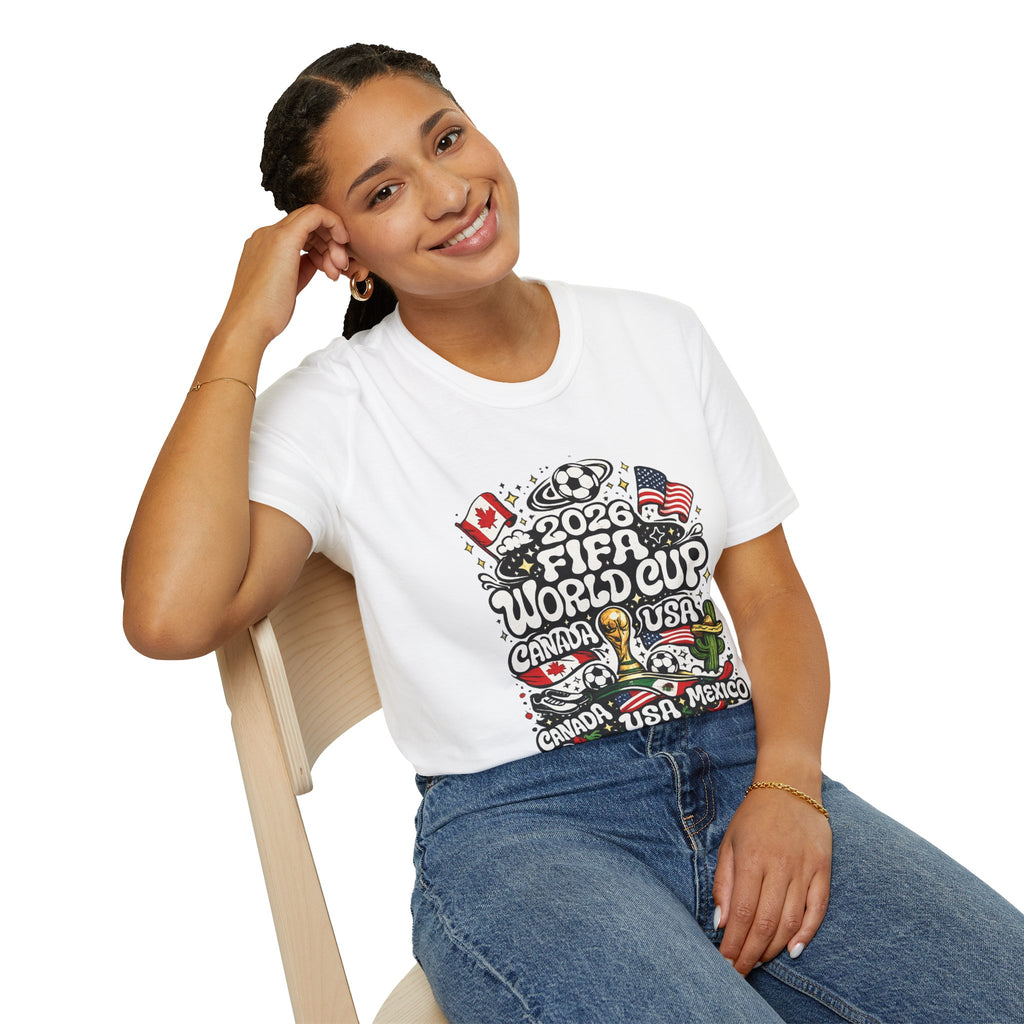 soccer T-Shirt — Canada USA Mexico Fans Shirt
