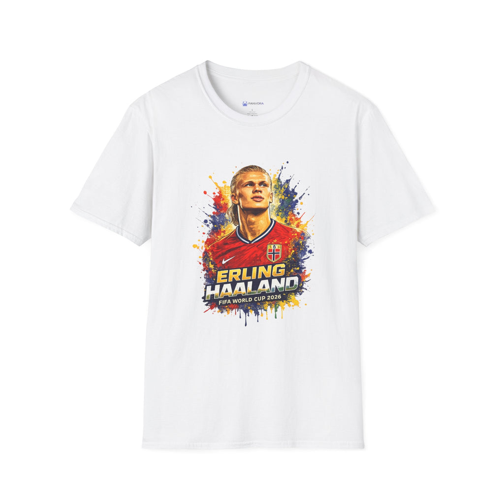Norway legend Soccer T‑Shirt — Watercolor Portrait Football Tee