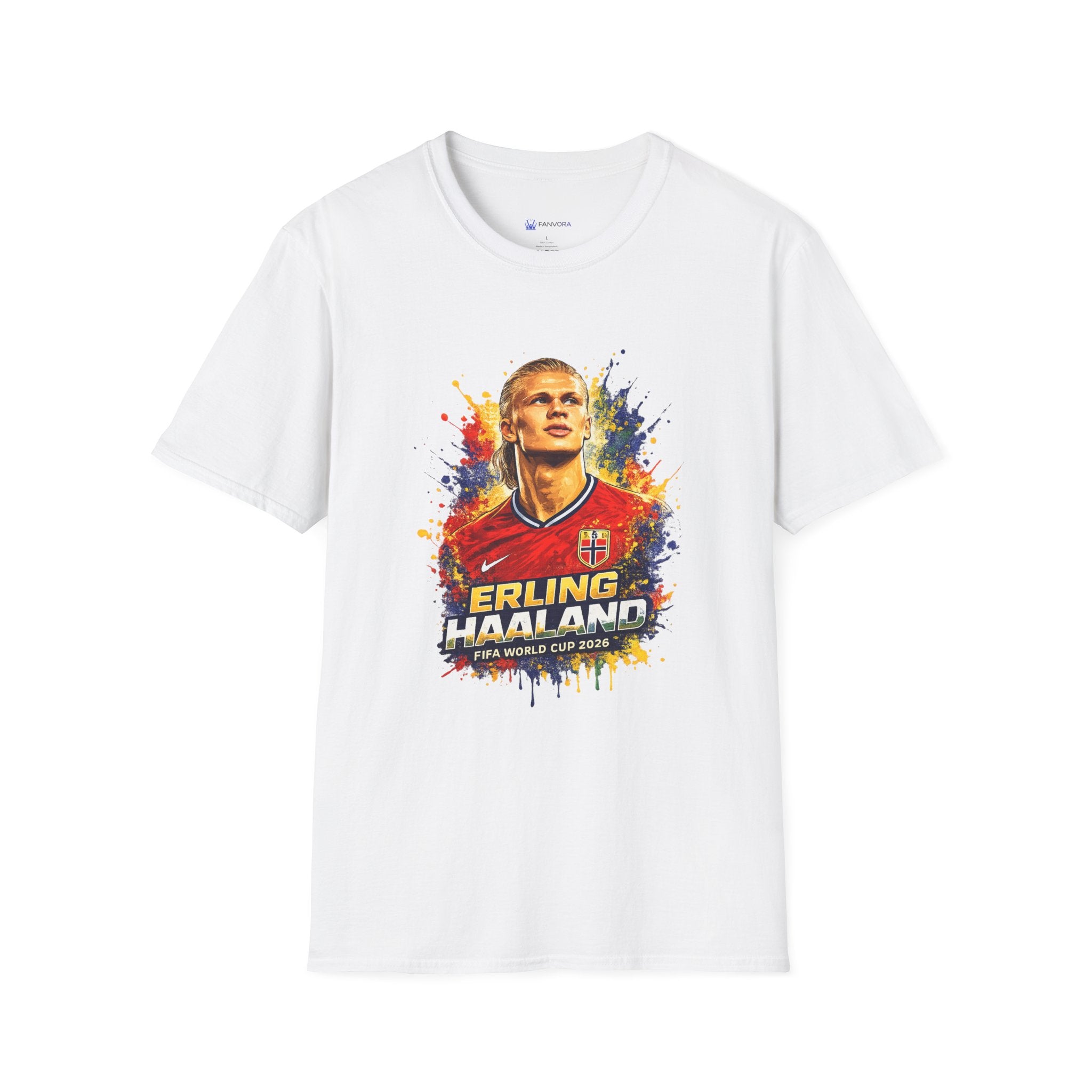 Norway legend Soccer T‑Shirt — Watercolor Portrait Football Tee
