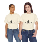 CrossFit Weightlifter T-Shirt — Barbell Silhouette Gym Tee