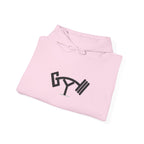 Barbell Martini Hoodie — Gym & Cocktail Fitness Pullover
