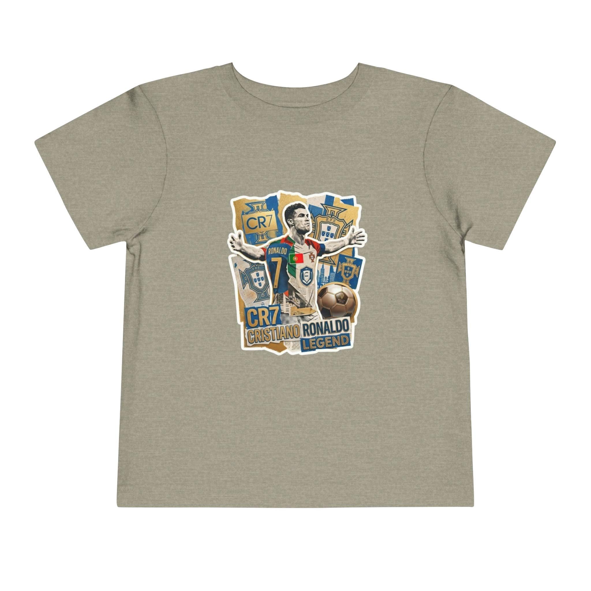 CR7 Fan Inspired Toddler Soccer T‑Shirt — Kids Football Fan Tee.