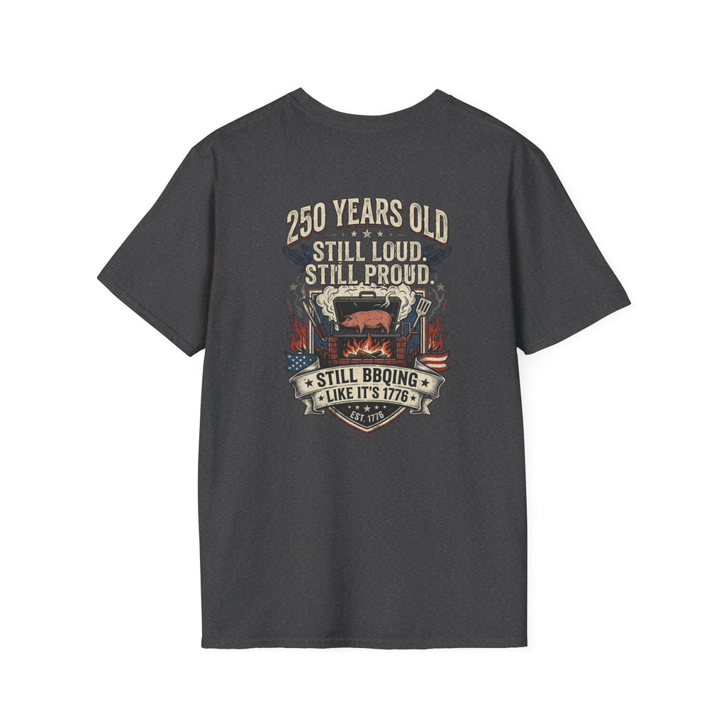 250th Anniversary - 4th of July Patriot Graphic T-Shirt — Patriotic '250' Celebration Design