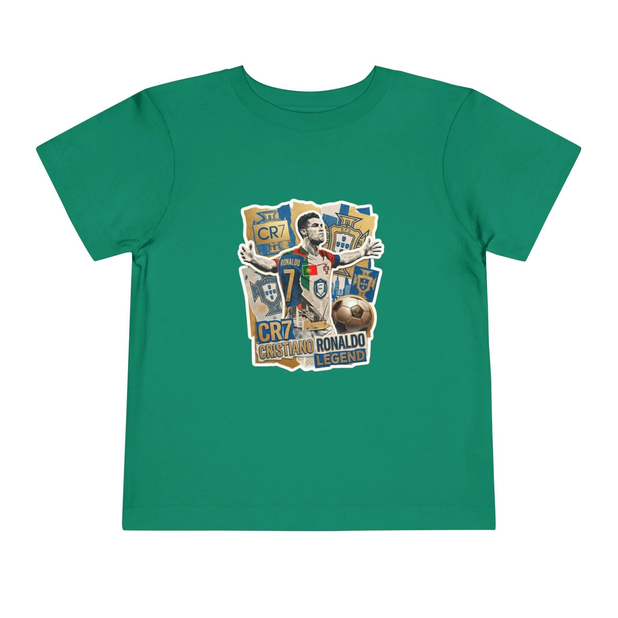 CR7 Fan Inspired Toddler Soccer T‑Shirt — Kids Football Fan Tee.