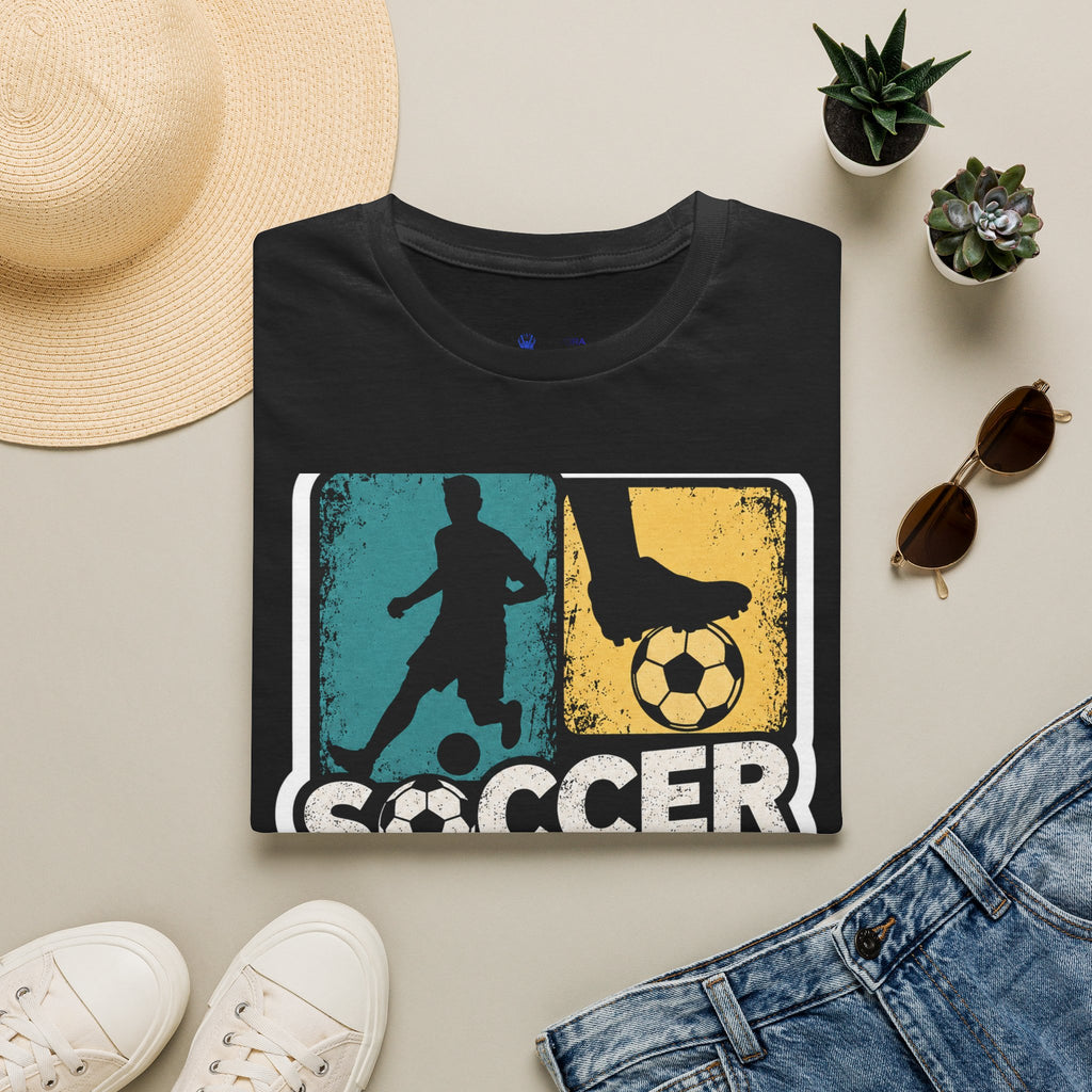 Soccer 2026 Retro colorful Graphic T-Shirt design.