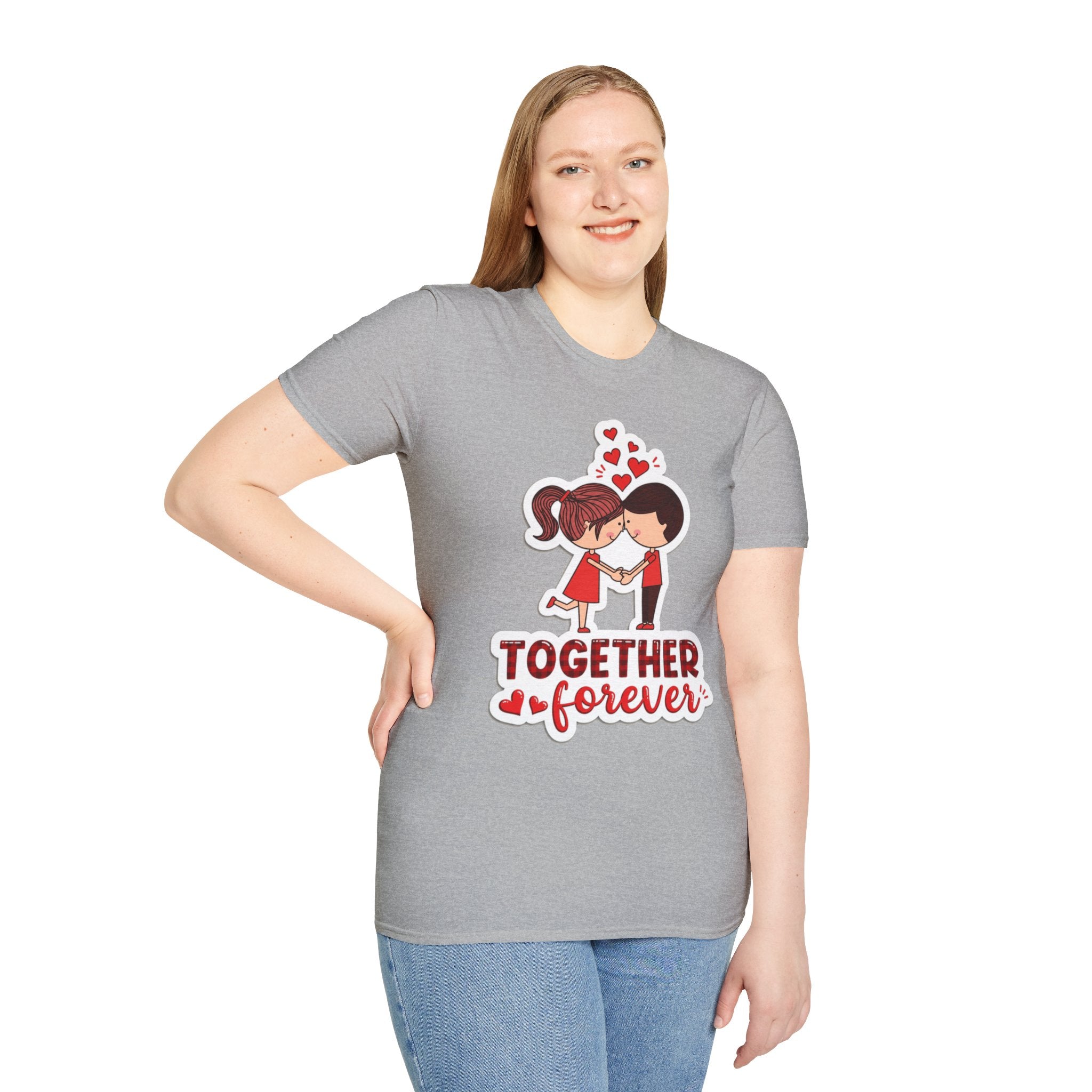 Together Forever Couple T-Shirt — Cute Kids-Style Valentine Tee