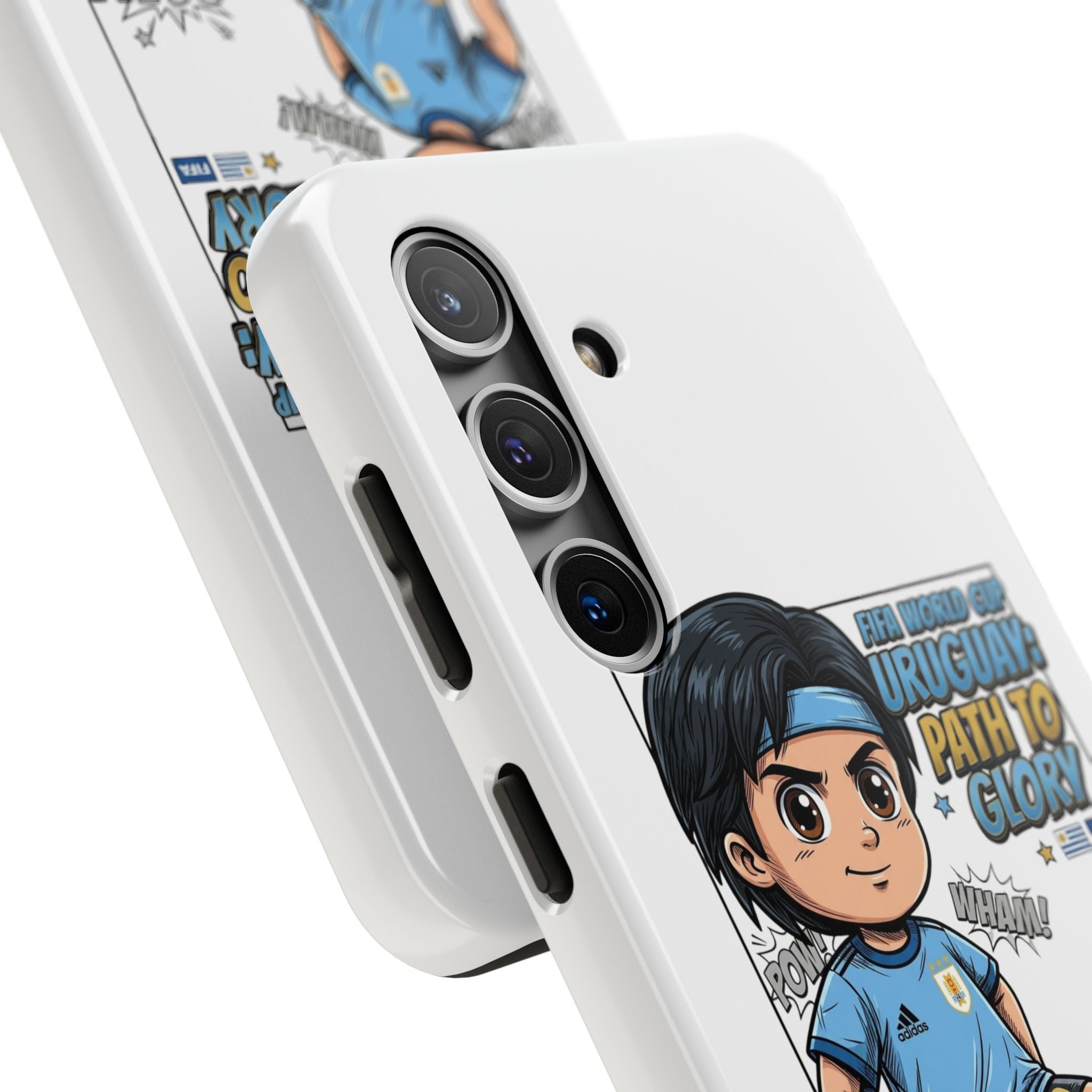 Uruguay Soccer Phone Case — Path to Glory "Goal!" Design