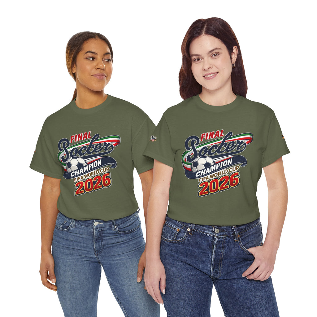 2026 Soccer  Champion Tee - Final Soccer Graphic Shirt