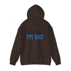 Dad Hoodie — “Hi Hungry, I’m Dad” Funny Father’s Day Pullover.