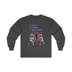 Long Sleeve Football Shirt – World Cup 2026 Fan Tee "Calm Dangerous Genius".