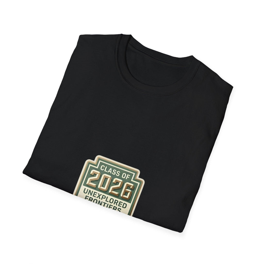 Class of 2026 'Unexplored Frontiers' Graduation T-Shirt.