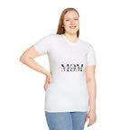 Mom "Love You" Graphic T‑Shirt — Mother's Day Floral Heart Tee
