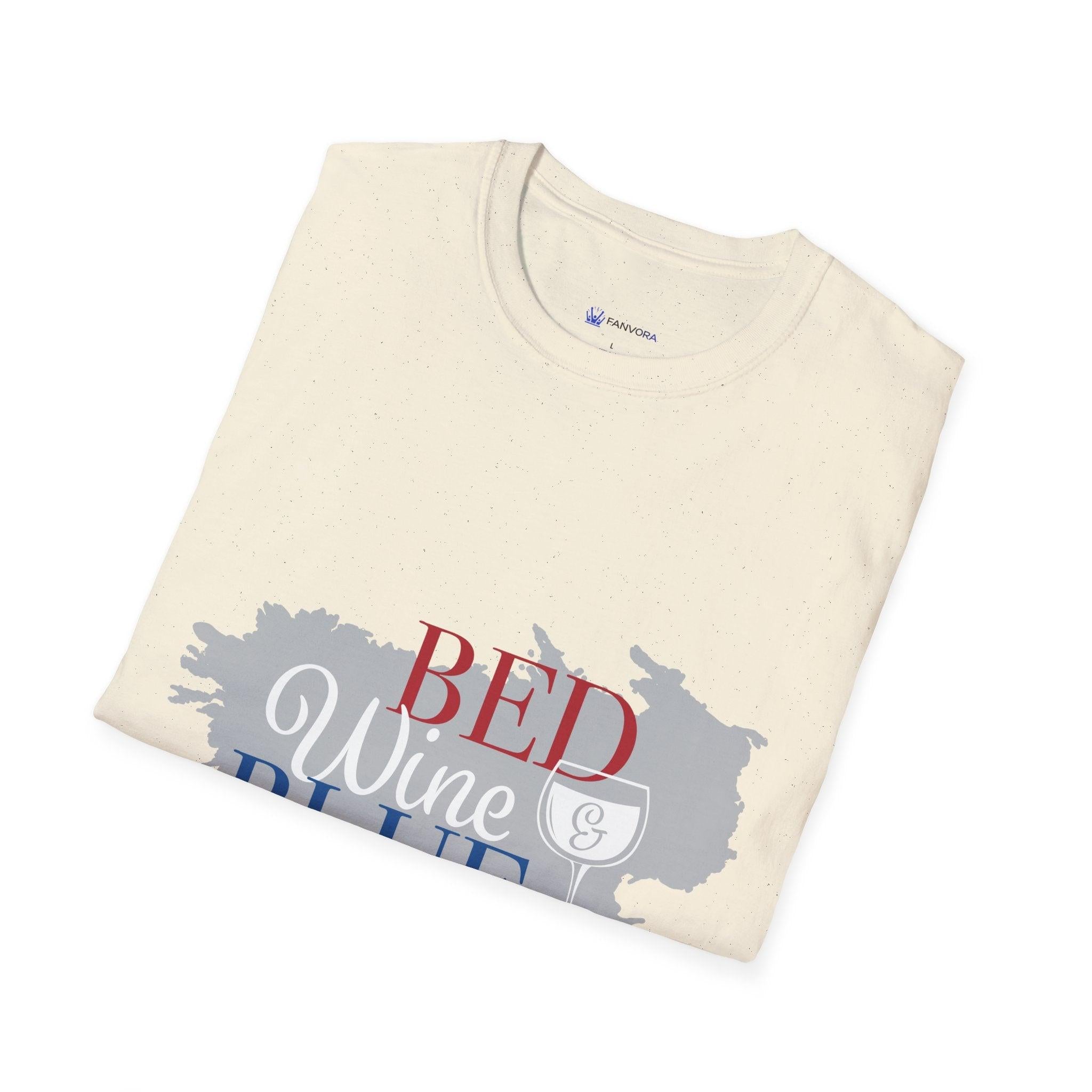 Red Wine Blue patriotic t-shirt design