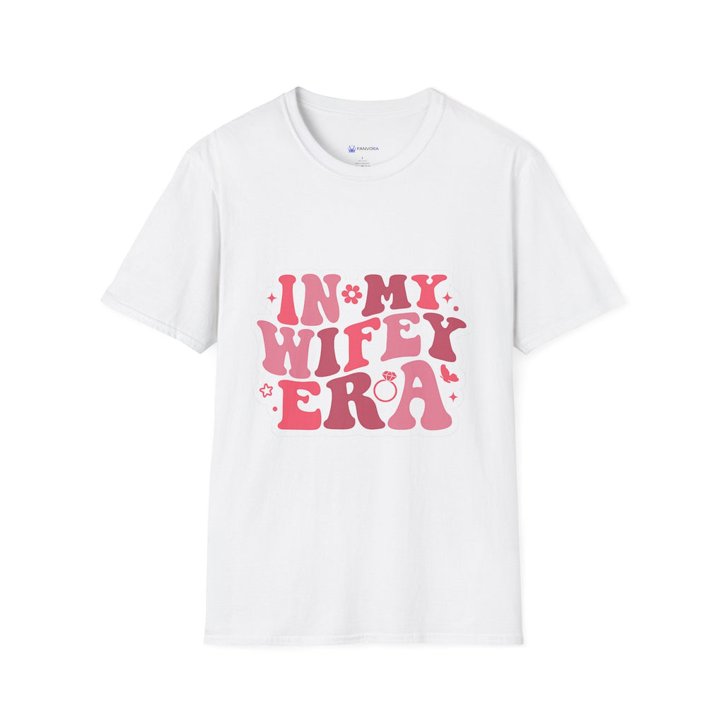 Wifey Era T-Shirt — 'In My Wifey Era' Retro Floral Graphic Tee