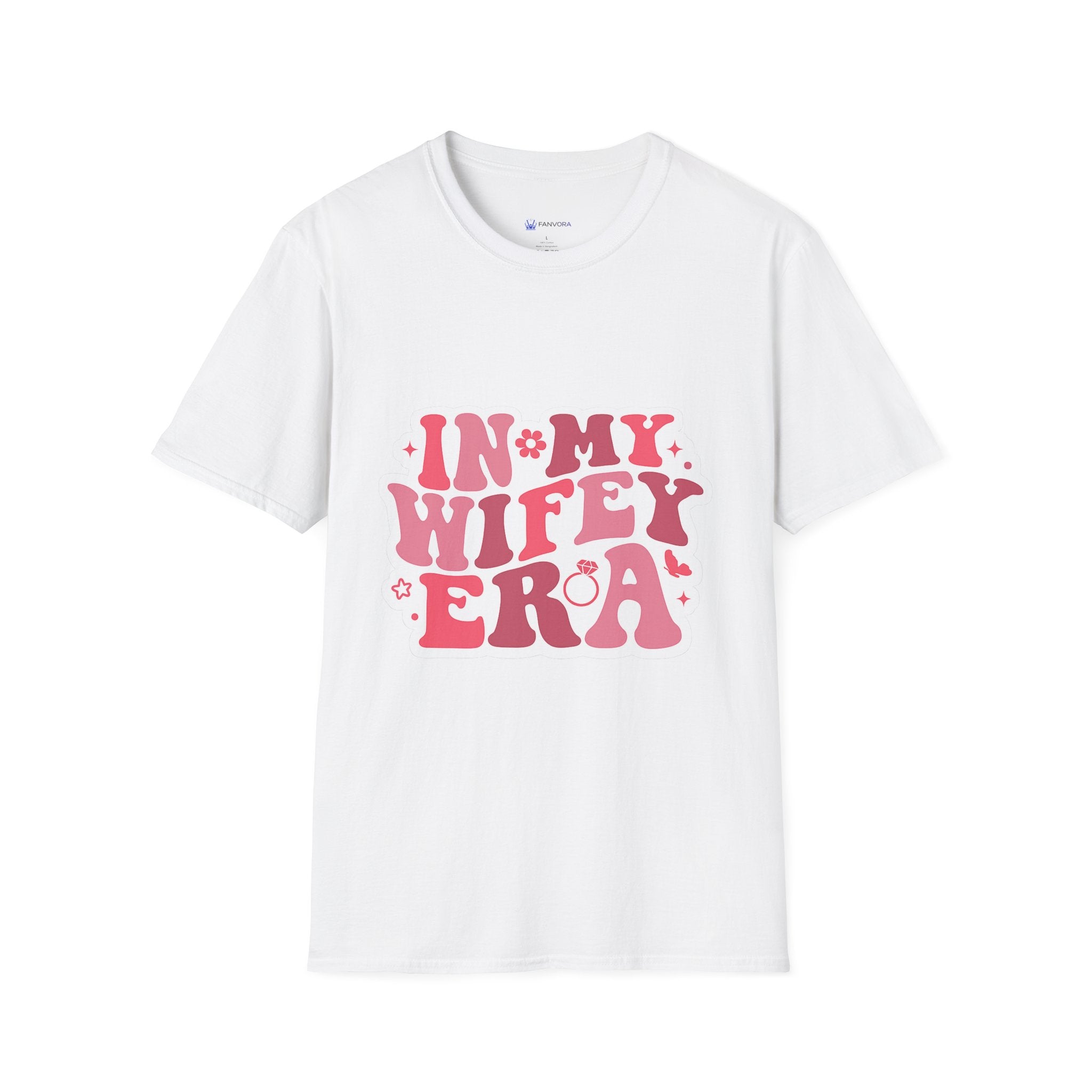 Wifey Era T-Shirt — 'In My Wifey Era' Retro Floral Graphic Tee