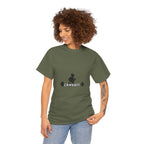 CrossFit Weightlifter T-Shirt — Barbell Silhouette Gym Tee