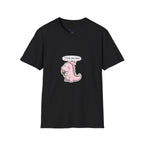 Cute Pink Dino T‑Shirt — "I love you too" Valentine Tee