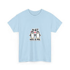 Just You & Me Penguin Tee — Cute Couples Graphic T-Shirt