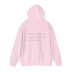 Look, Mom I Made It Hoodie — Feminist Slogan Hooded Sweatshirt (Women Belong Where Decisions Are Made).