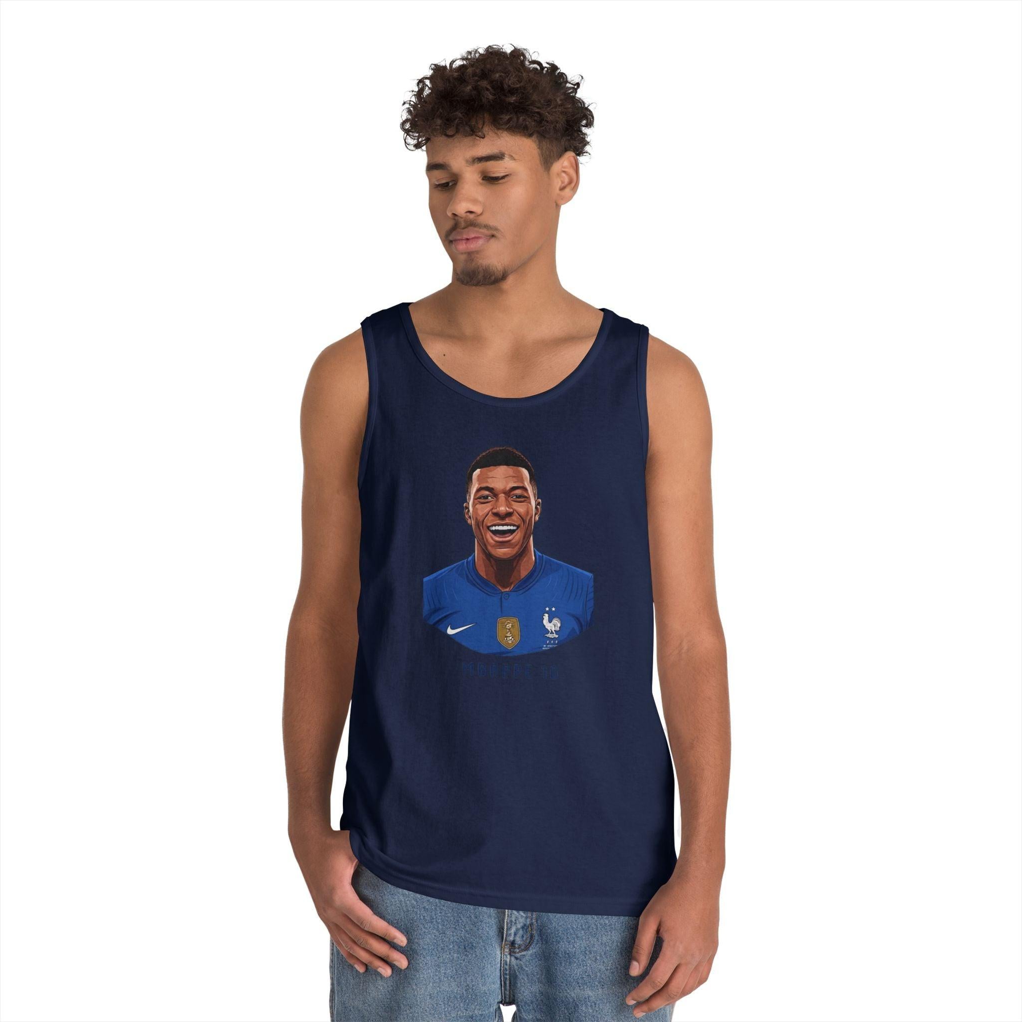 France Rising Start Tank Top - World Cup 2026 Fan Inspired Version.
