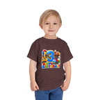 Toddler Birthday Tee — "3" Race Car Happy Birthday Shirt