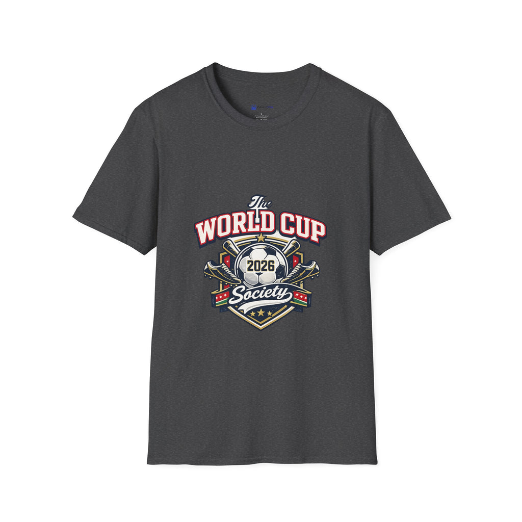 Soccer Cup 2026 Soccer T-Shirt —  Society Graphic Tee