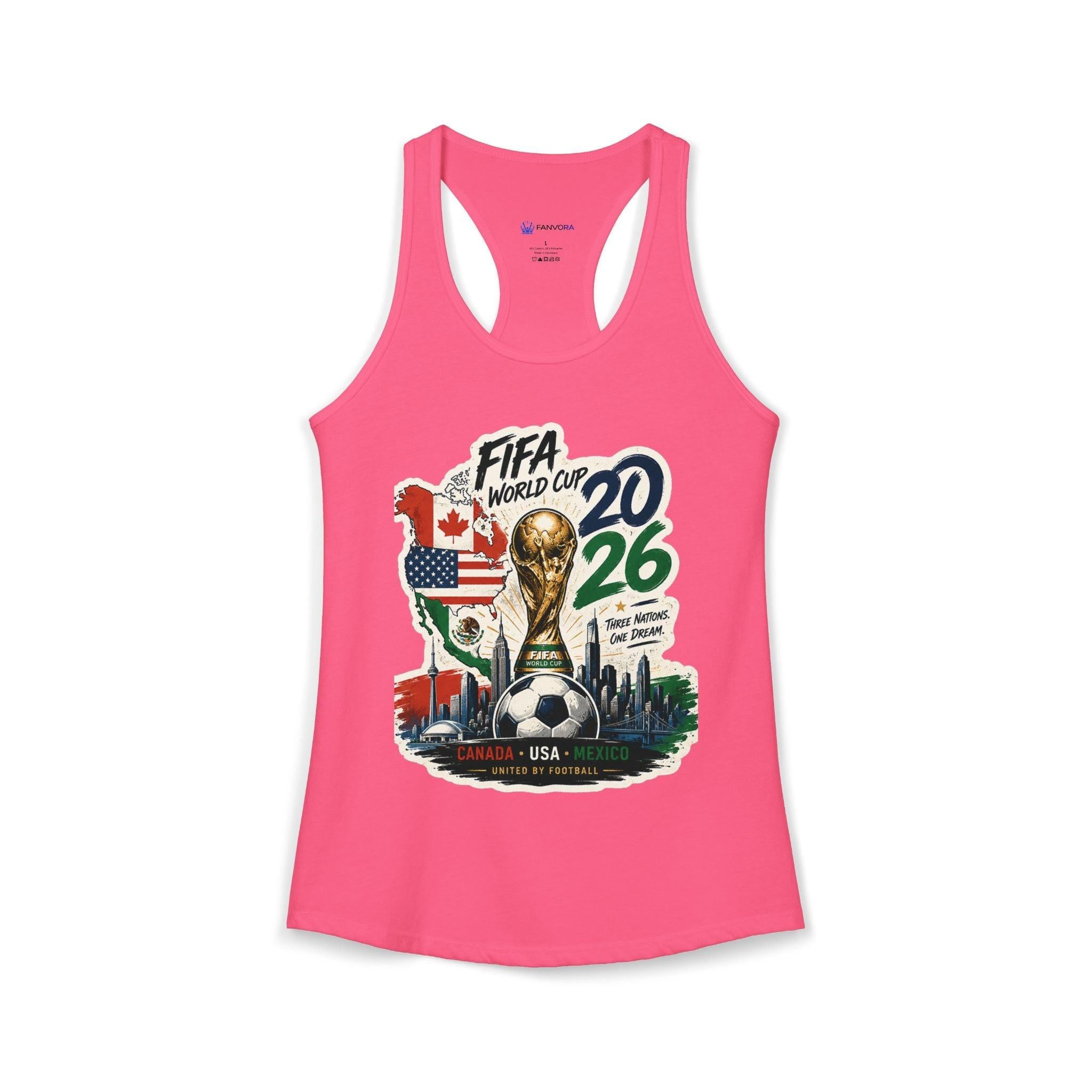 World cup 2026 Women's Ideal Racerback Tank.