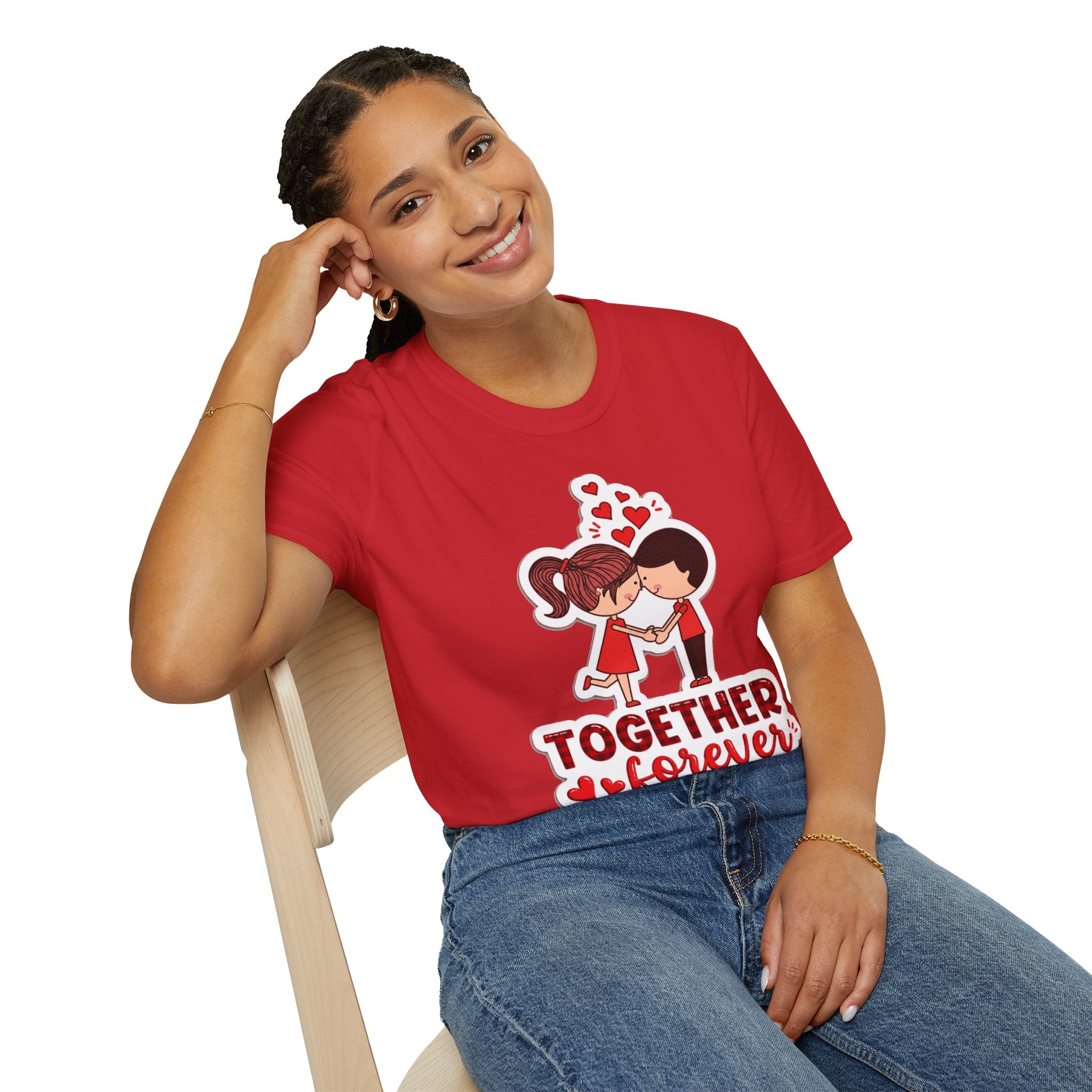 Together Forever Couple T-Shirt — Cute Kids-Style Valentine Tee
