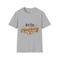 Anniversary T-Shirt — "It's Our Anniversary" Gold Script Tee