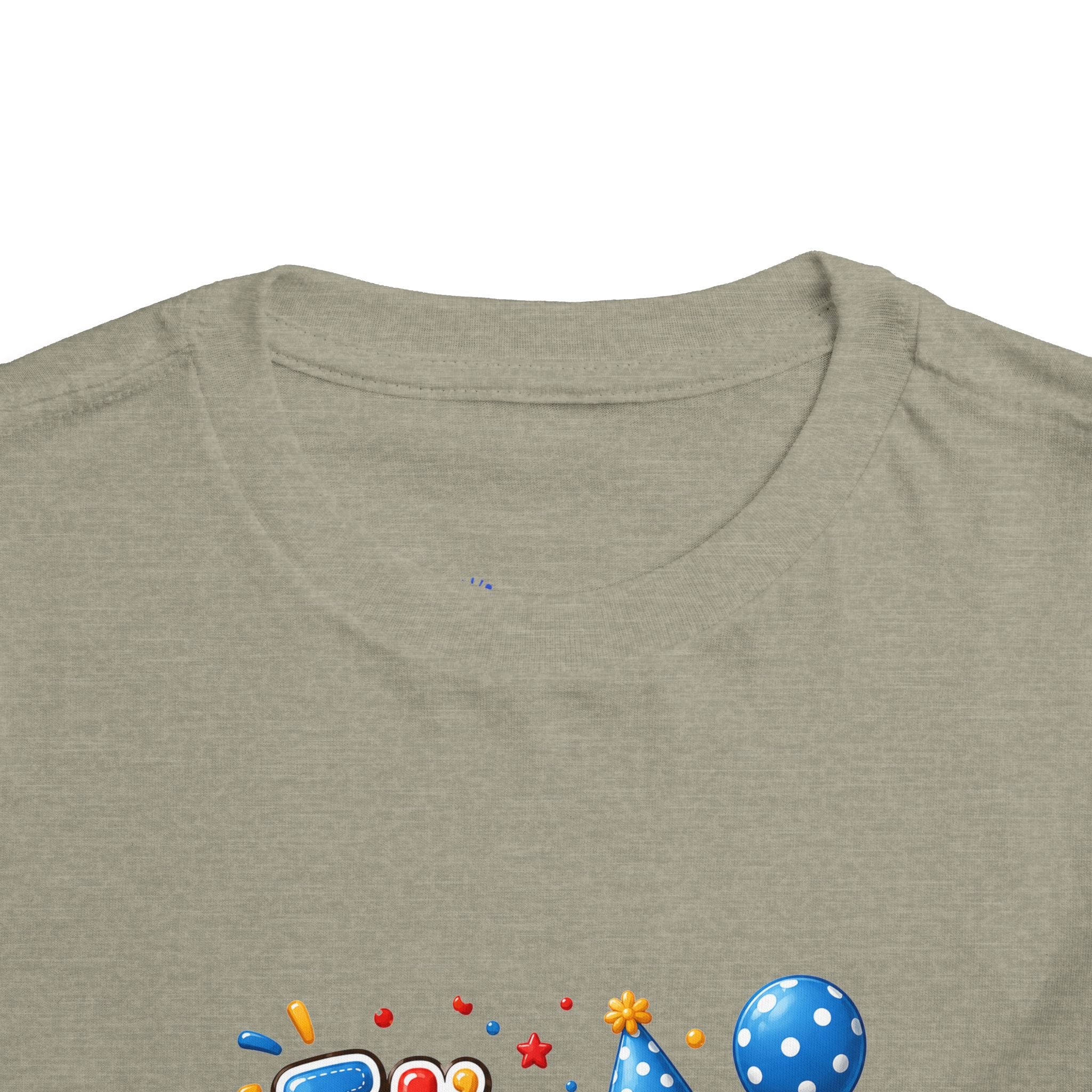 Toddler Birthday Tee — "It's My Birthday" Bear Party Shirt