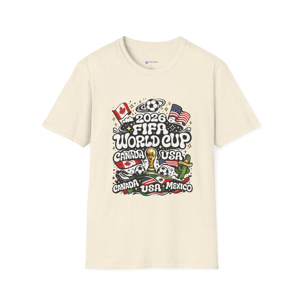 soccer T-Shirt — Canada USA Mexico Fans Shirt