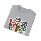 World Cup 2026 T-Shirt – USA/Canada/Mexico Official Trophy Design