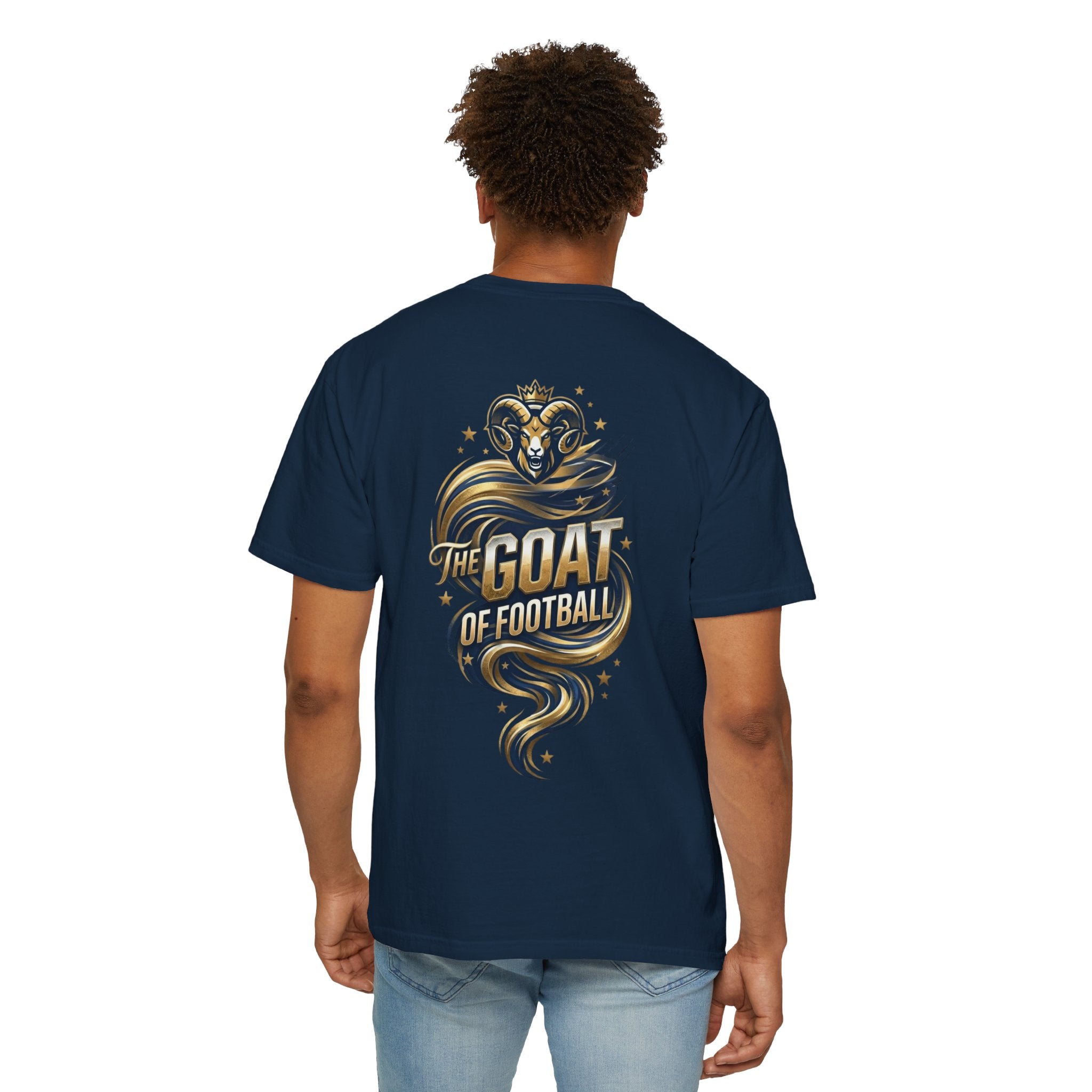 Messi "The GOAT" Soccer T-Shirt - Argentina Fan Version