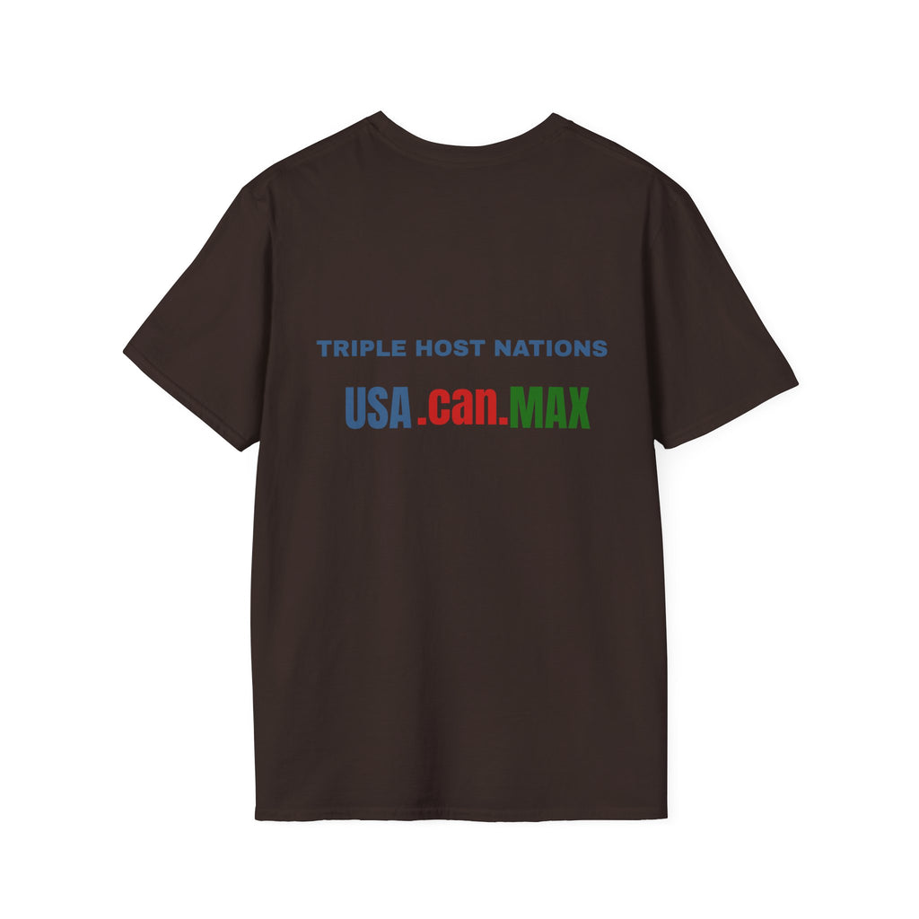 Soccer  Cup T-Shirt – "Go Team! Cup Soccer" USA Flag Design