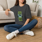 Retro Game Controller T-Shirt — 'STED' Vertical Gamer Graphic Tee