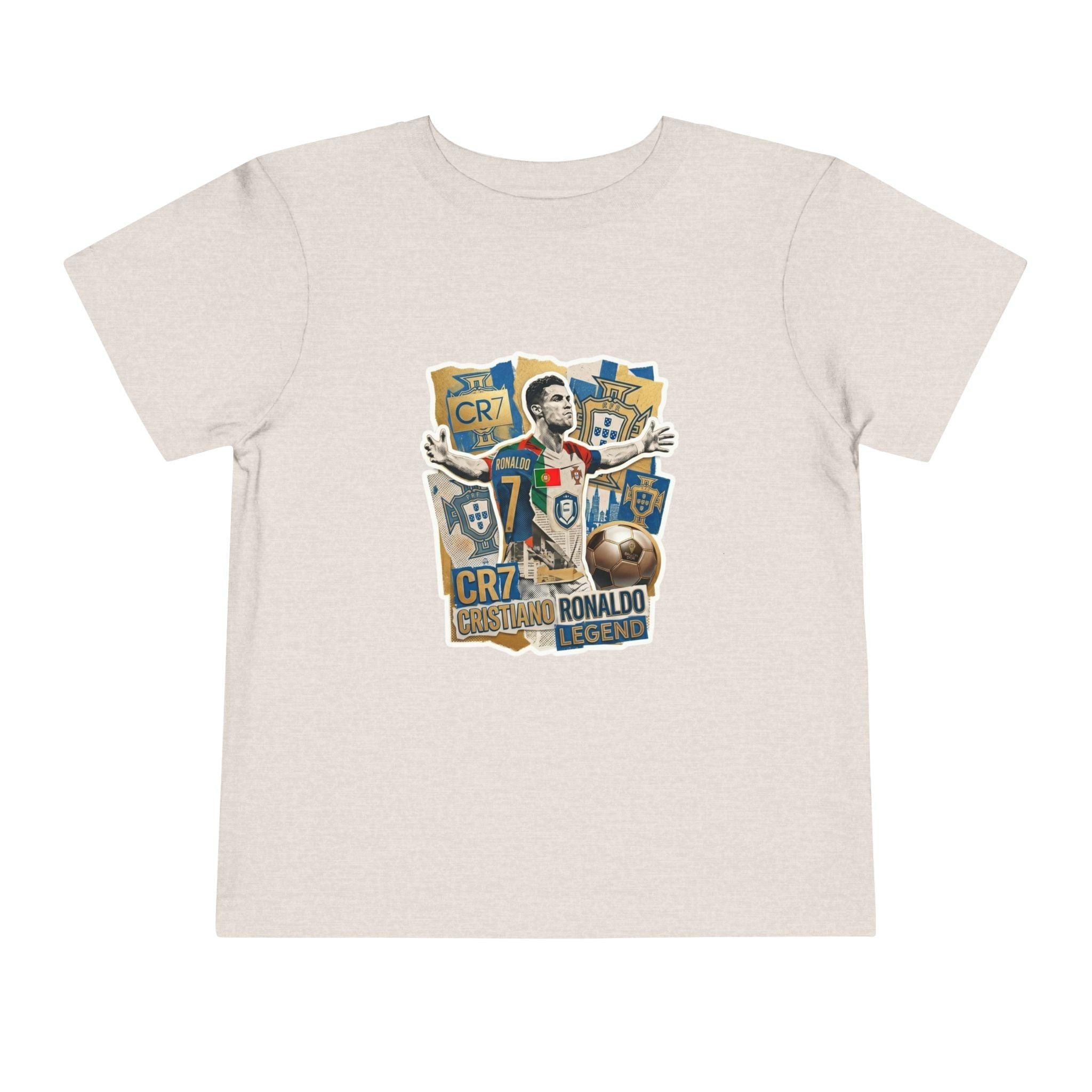 CR7 Fan Inspired Toddler Soccer T‑Shirt — Kids Football Fan Tee.