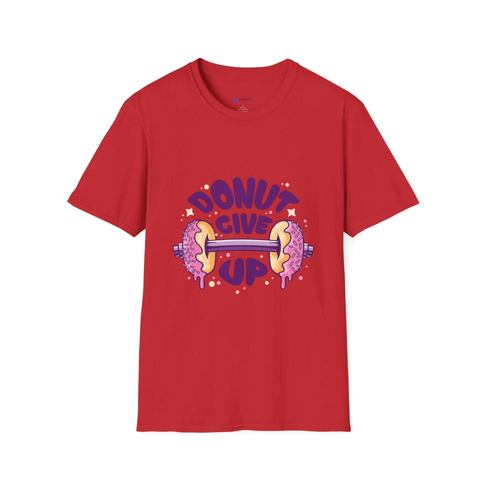 Donut Give Up T-Shirt — Funny Motivational Doughnut Graphic Tee