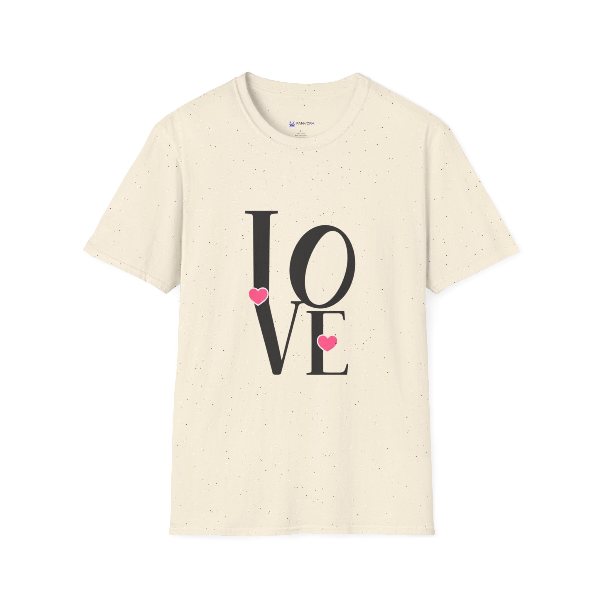 LOVE Heart Graphic T-Shirt — Romantic Valentine's Day Tee