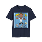 Soccer Fan T-Shirt — "Game Is On" Cartoon Player Graphic