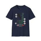 Never Give Up Soccer T‑Shirt — FIFA  2026 Support Tee