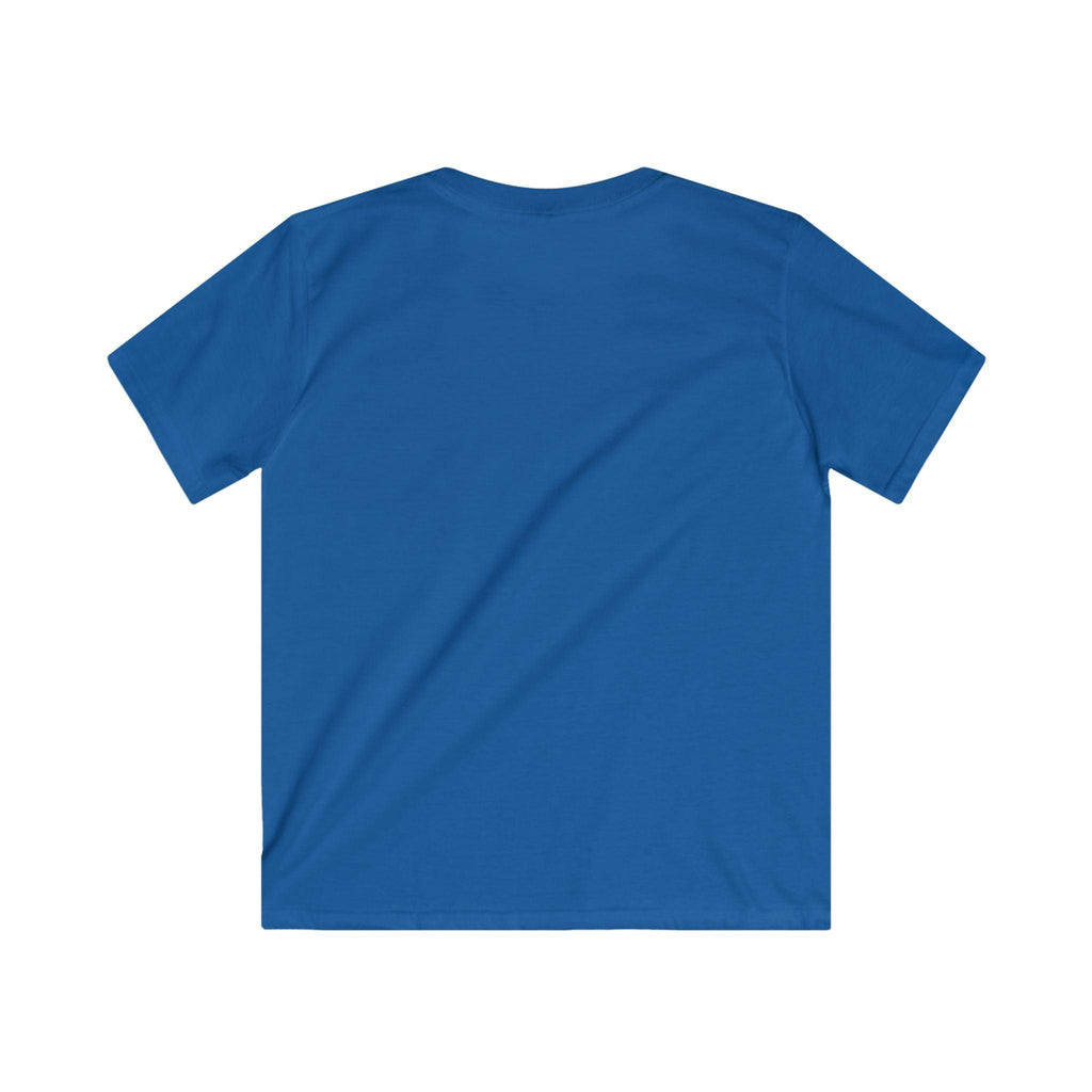 Kids Soccer Tee — "Unbeatable! and Invincible" Youth Soccer Graphic Shirt.